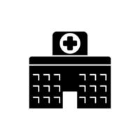 hospital concept line icon. Simple element illustration. hospital concept outline symbol design. vector