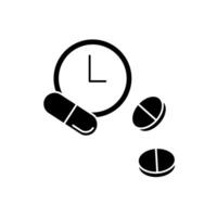dose concept line icon. Simple element illustration. dose concept outline symbol design. vector