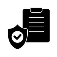 security policies concept line icon. Simple element illustration. security policies concept outline symbol design. vector