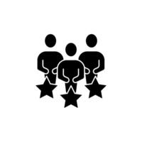 customer satisfaction concept line icon. Simple element illustration. customer satisfaction concept outline symbol design. vector