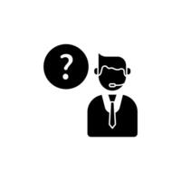 customer service concept line icon. Simple element illustration. customer service concept outline symbol design. vector