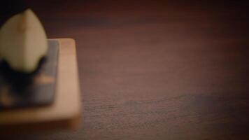 An Elegant CloseUp of Wooden Texture Perfect for Various Design Projects and Applications video
