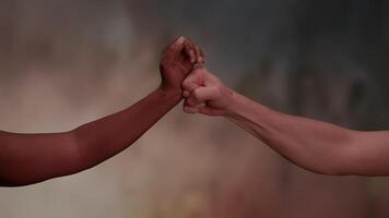 Diverse Hands in Conflict A Powerful Symbol of Strength and Unity Among Communities video