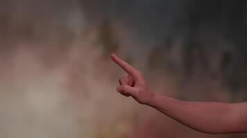 Dynamic Gesture in a Creative Setting, Intensely Emphasizing Both Creativity and Emotion video
