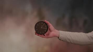 An Elegant Clock Display Featuring an Artistic Background Design for Home Decor Ideas video