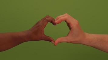 Hands Forming a Heart Shape, Representing the Concepts of Love, Unity, and Togetherness video