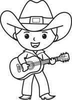 a person singing a song on stage line art silhouette vector