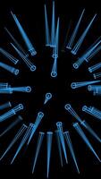 The Radiant Pipette Arrangement has been designed in a stunning Circular Pattern layout video
