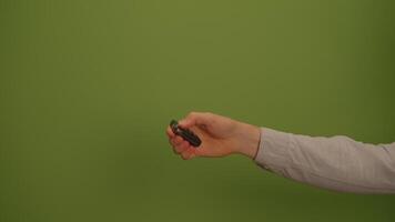 A Calm Green Wall Background Ideal for Creative Projects and Various Applications video