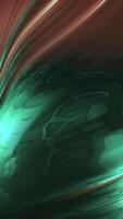 Abstract Fluid Art featuring an engaging combination of Green and Brown Hues that inspires video