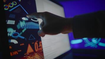 Engaging with Digital Interface Interaction alongside advanced Data Visualization Technology video