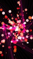 A Colorful Dynamic Abstract Background Displaying Beautiful Bokeh Lights All Around video