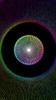 A Colorful Circular Pattern featuring a Radiant Core that captivates the viewers attention video