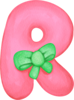 r decorative letters png