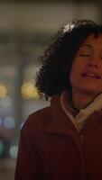 A Joyful Moment in an Urban Setting Embracing beauty with joy and appreciation video