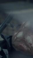 Closeup view of a Hidden Object captured in a Dimly Lit Environment and Surroundings video