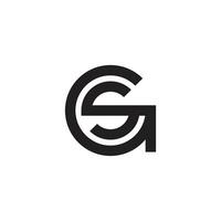 Abstract Letters SD, DS, S, D business Logo Initial Based Monogram Icon . vector