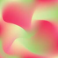 A pink and green background with a wavy pattern vector