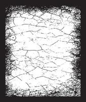 Grunge Frame design, Four Rectangular Frames with Distressed and Jagged Borders for Artistic Visual Displays vector