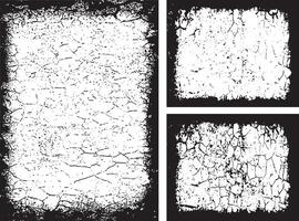Grunge Frame Collection, Distressed and Jagged Borders for Artistic Visual Projects, vintage grungy border design set vector