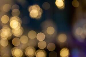Bokeh Light Backgrounds for Christmas and New Year photo