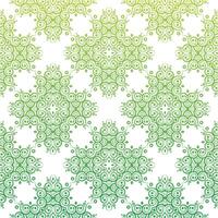 Green abstract geometric pattern design vector