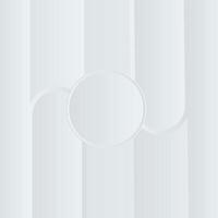 White Abstract geometric shape circle with Line. Unique futuristic background. Can be use for landing page, banners, headers, presentations, vector