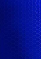 A blue background with hexagonal shapes vector