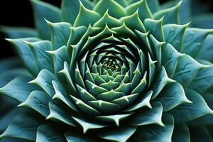 Intricate Succulent Spiral photo