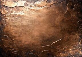 Aged bronze metal texture background photo