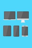 icon sharing screen device for design vector