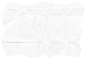 Torn and crumpled paper texture. Jagged edges and crumpled torn paper. png