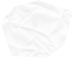 Piece of white paper texture tear. Jagged edges and crumpled torn paper. png