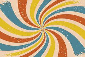 Vintage ray background. Swirl background. Sunburst background. Retro background. Pop art background. vector