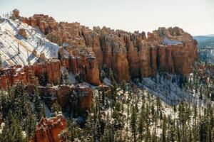 Superb view of Inspiration Point of Bryce Canyon National Park at Utah photo