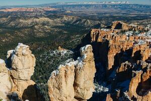 Superb view of Inspiration Point of Bryce Canyon National Park at Utah photo