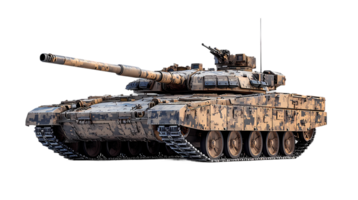 an army tank on a transparent background png