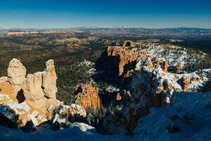 Superb view of Inspiration Point of Bryce Canyon National Park at Utah photo