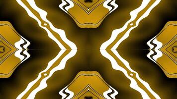 Abstract ripple water kaleidoscope smooth color background. brown flowing liquid. video