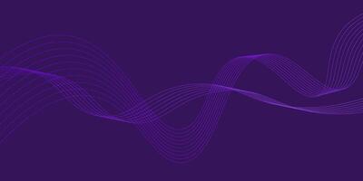 Purple background 3D modern wave curve abstract presentation background. Luxury paper cut background. eps10 vector