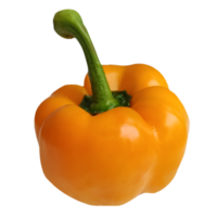 yellow fresh pepper isolated from the background png