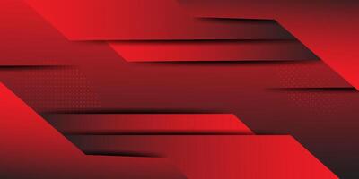 Abstract bright red gradient background with shadow. Simple abstract paper cut background for banner, flyer, presentation design and business card. Eps10 vector