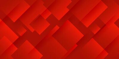 Abstract bright red futuristic design, energy technology concept background. Overlapping squares with overlay line pattern. On bright red background. Eps10 vector
