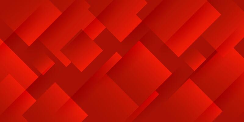 Abstract bright red futuristic design, energy technology concept background. Overlapping squares with overlay line pattern. On bright red background. Eps10