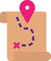 Treasure Map Location vector