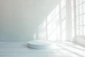 Minimalist Space with Soft Light photo