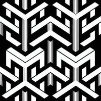 a black and white geometric pattern with a diagonal line vector