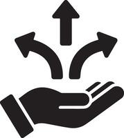 design of a Decision icon vector