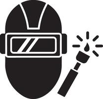illustration of the Welding icon design vector