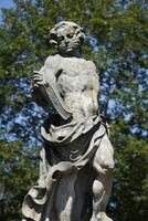 Walbrzych, Poland - August 12th, 2024 - Sculpture at Ksiaz Castle photo